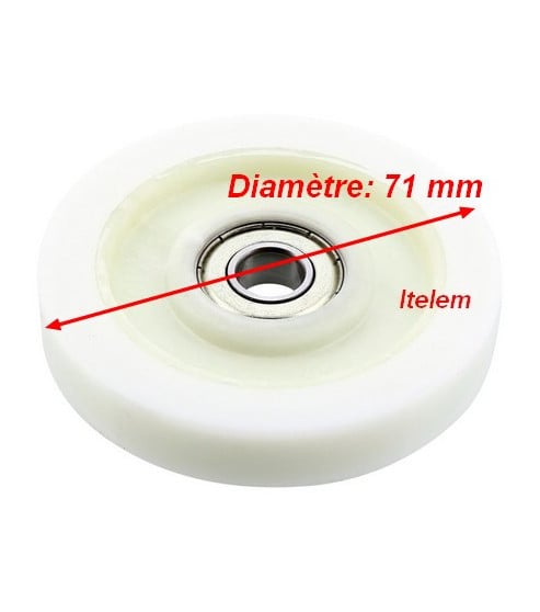 Galet support tambour sèche-linge Faure 1364059004