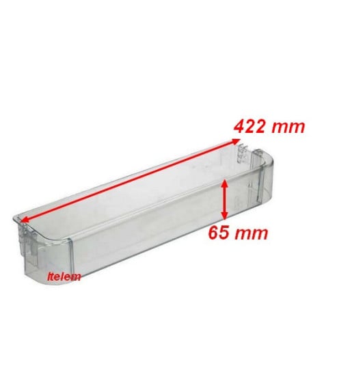 Couvercle du compartiment à beurre (balconnet de porte) transparent pour  e.a. Whirlpool réfrigérateur combiné 481010476941