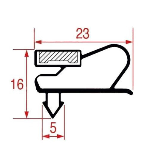 Joint de porte armoire réfrigérée TechFrigo