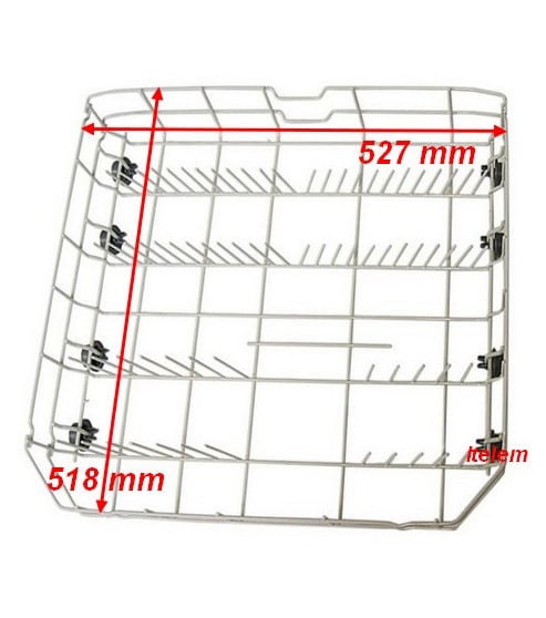 Panier inférieur complet lave-vaisselle Valberg 37015462