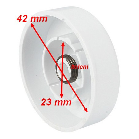Bouton de thermostat réfrigérateur Liebherr 7427738