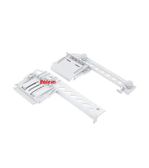 Ensemble roulette réglable de panier supérieur lave-vaisselle Whirlpool 481240449712