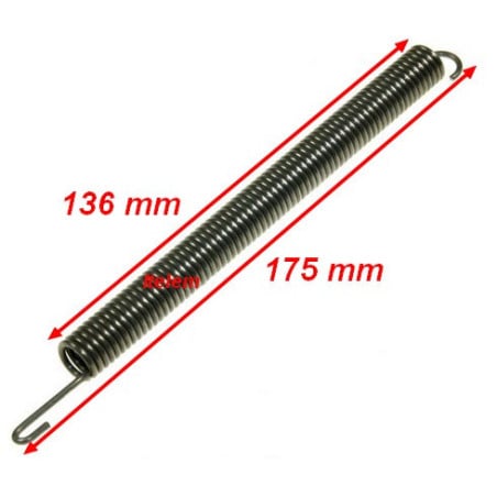 Ressort de porte four Thermor 71X7711