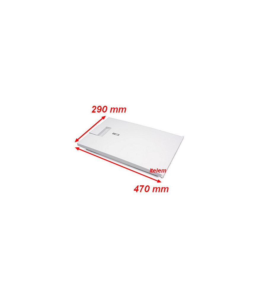 Portillon évaporateur Pour Réfrigérateur Whirlpool - Pièce Détachée Référence 481241619514, Compatible Congélateur