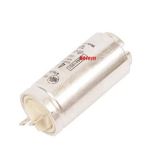 Condensateur démarrage moteur 4µF sèche-linge Zanussi 1256418011