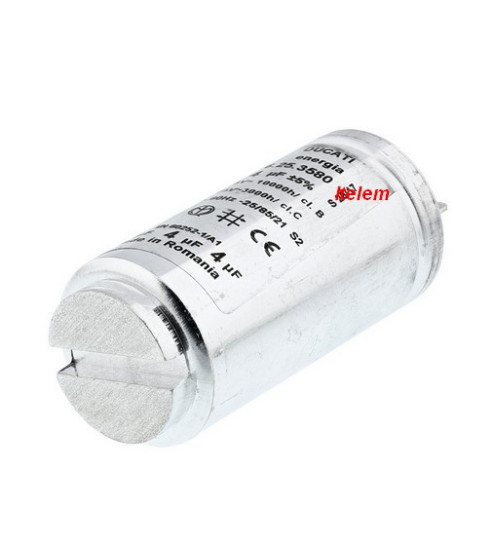 Condensateur démarrage moteur 4µF lave-vaisselle Electrolux 1256418011