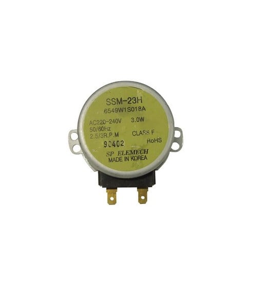 Micro moteur plateau tournant four micro-onde Bosch 00417710