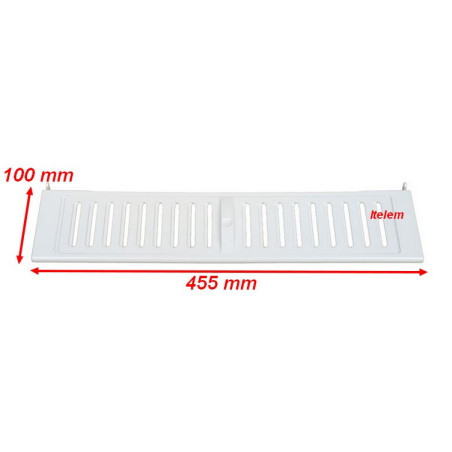 Grille de ventilation bacs à légumes réfrigérateur Sauter 41X0389