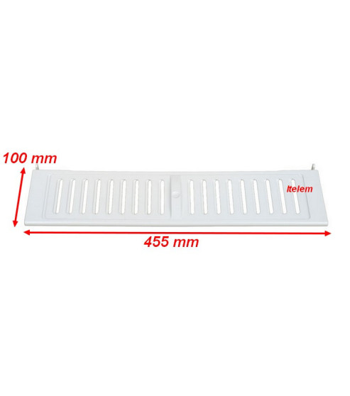 Grille de ventilation bacs à légumes réfrigérateur Sauter 41X0389