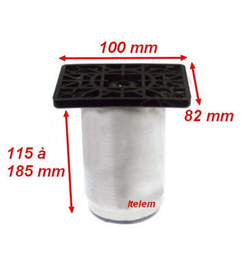 Pied réglable table réfrigérée Inomak