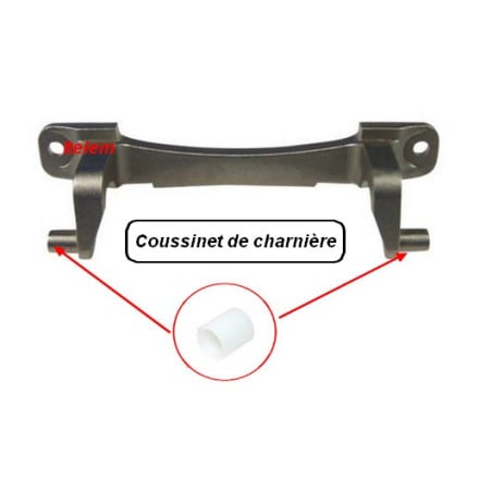 Coussinet douille de charnière lave-linge Béko 2804910100