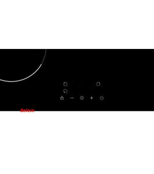 Dessus verre vitrocéramique plaque à induction Oceanic 31050053