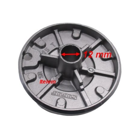 Couronne de brûleur semi-rapide table de cuisson Continental Edison 37001477