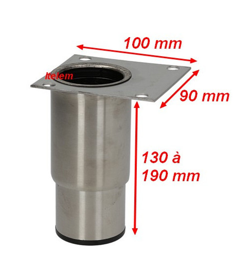 Pied réglable four Alpeninox 057536