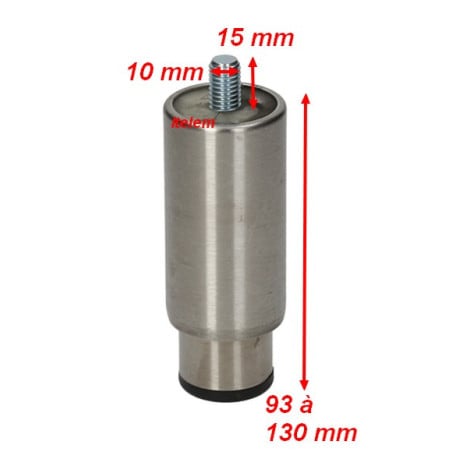 Pied réglable lave-verres