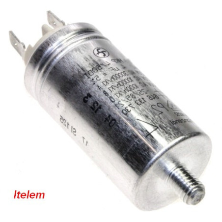 Condensateur démarrage moteur lave-vaisselle AEG 8996461337306