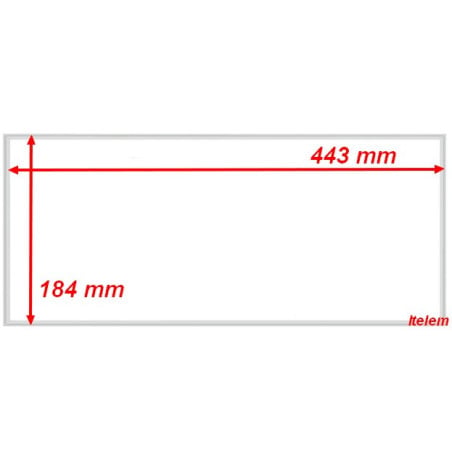 Joint de portillon freezer Ariston C00025426