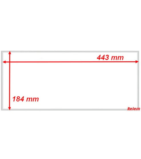 Joint de portillon freezer Ariston C00025426