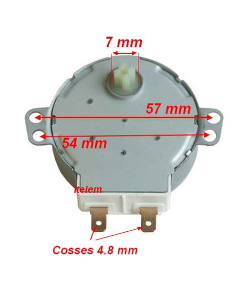 Micro-moteur de plateau tournant micro-ondes Sharp RMOTDA253WRZZ