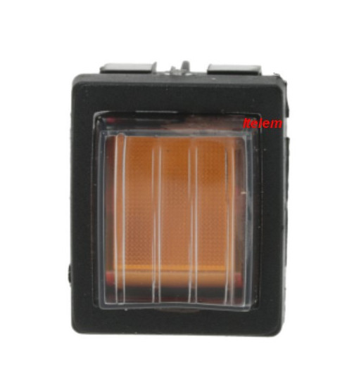 Interrupteur lumineux orange lave-vaisselle Sammic