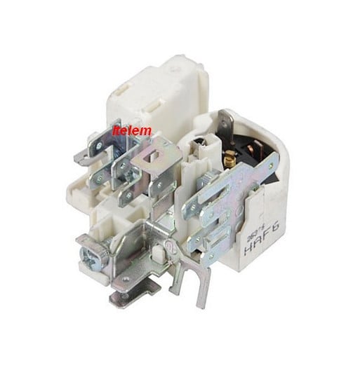 Relais et klixon de démarrage réfrigérateur Electrolux 2425610553