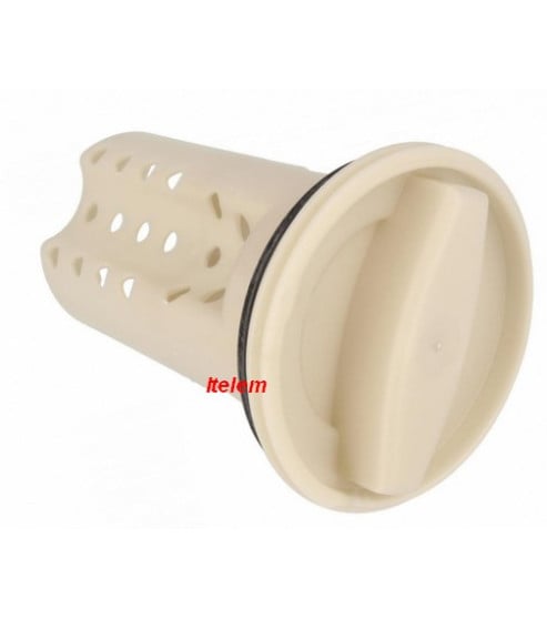 Filtre pompe vidange lave-linge Whirlpool 481248058317