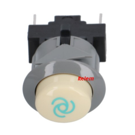 Bouton poussoir démarrage cycle lave-vaisselle Ata