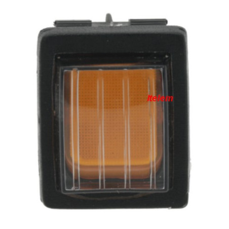 Interrupteur lumineux orange four Moretti RBAELE0494