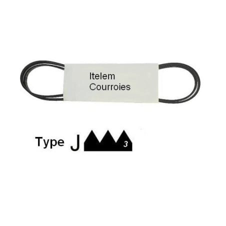 Courroie 1242J3 lave-linge Beko 2834590100