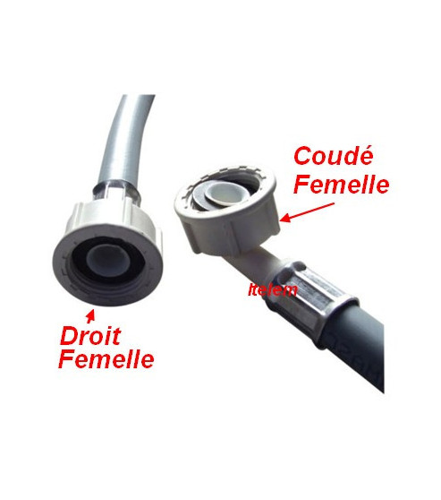 Tuyau d’alimentation d'eau 2 mètres lave-vaisselle 481953028933
