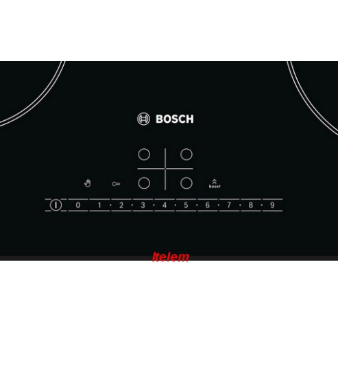 Dessus verre vitrocéramique table de cuisson Bosch 00775423