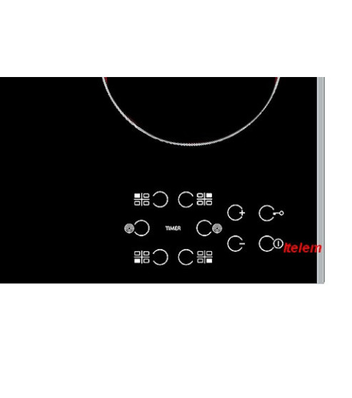 Dessus verre vitrocéramique table de cuisson Whirlpool 481010623773