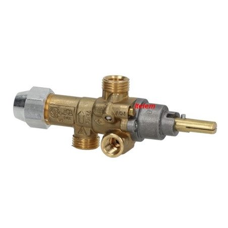 Robinet gaz 21/S cuiseur à pâtes Giga 3000X10500