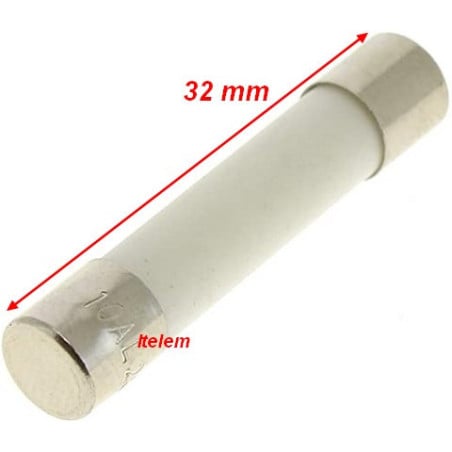 Fusible d’alimentation 250V-10A four micro-onde Brandt 75X0402