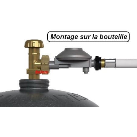Installation détendeur gaz butane avec tétine 481281718551