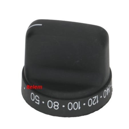 Manette noire commutateur fourneau Ambassade 65044002