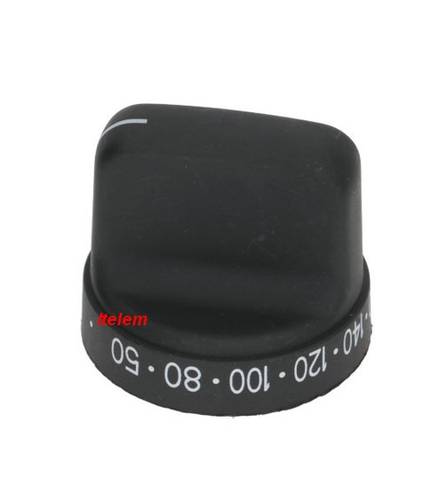 Manette noire commutateur fourneau Ambassade 65044002