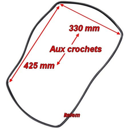 Joint de porte four Siemens 00419148