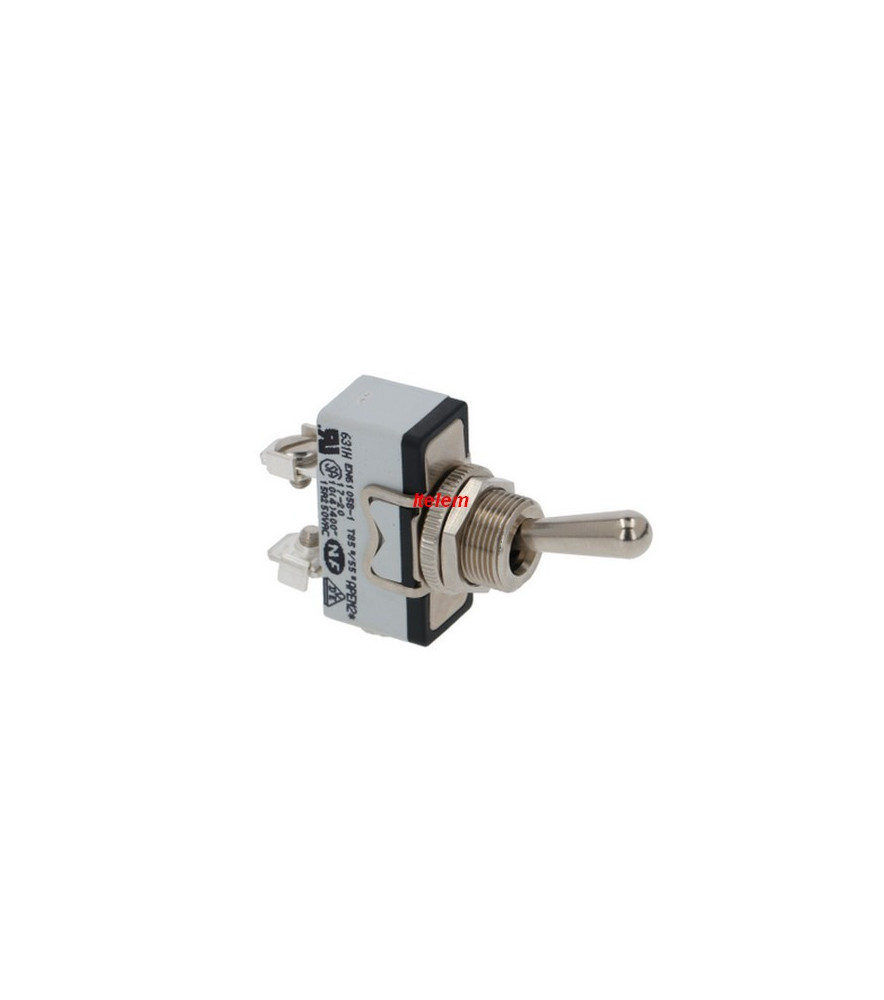 Interrupteur à levier unipolaire fourneau Capic E053510