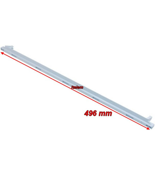 Profil arrière de clayette réfrigérateur Beko 4864600200