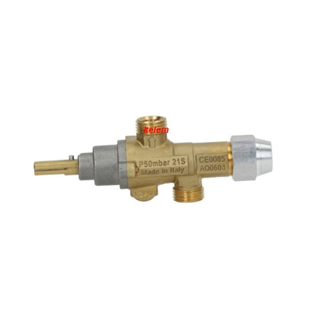 Robinet gaz 21/S fourneau Baron 059367