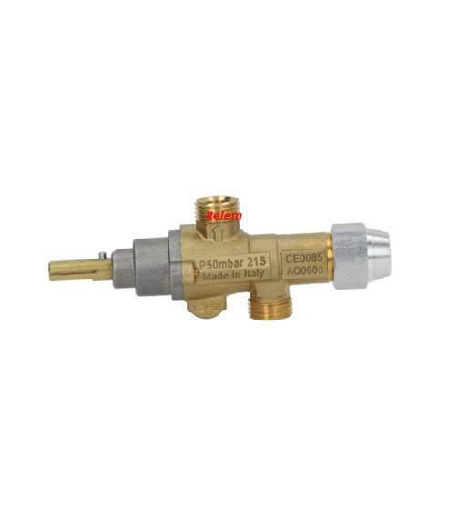 Robinet gaz 21/S fourneau Baron 059367