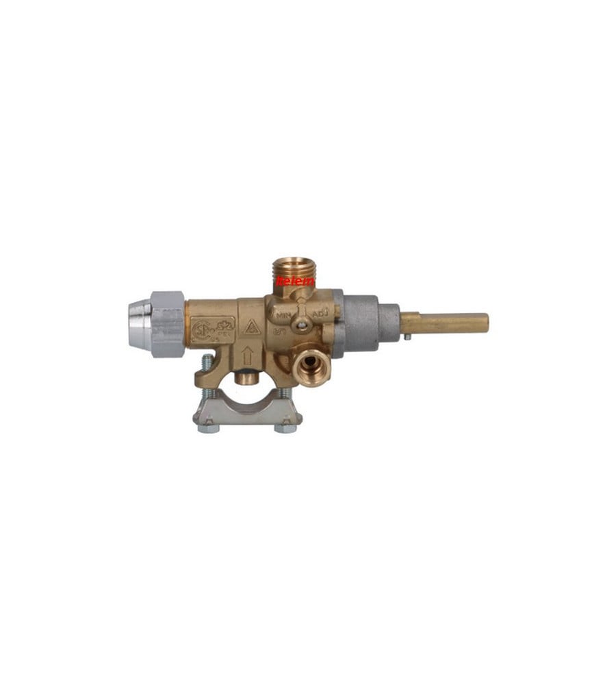 Robinet gaz 21/S fourneau Zanussi