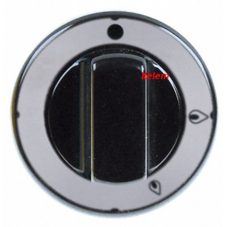 Manette noire robinet à gaz Sicomex PEL20