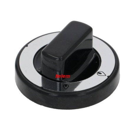 Manette noire robinet à gaz sans allumage Sicomex PEL20