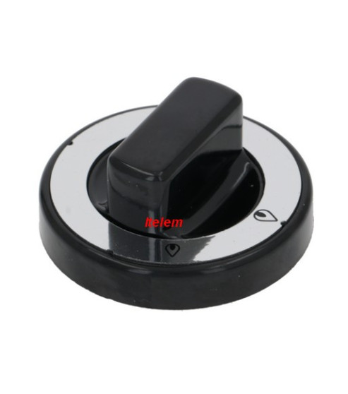 Manette noire robinet à gaz sans allumage Sicomex PEL20