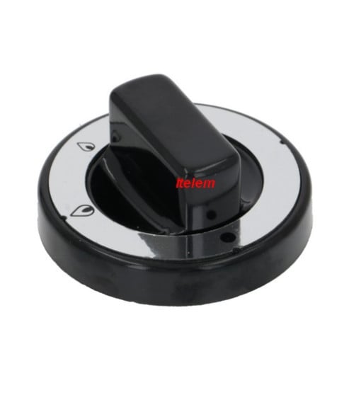 Manette noire robinet à gaz Sicomex 70mm PEL20