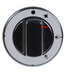 Manette noire PEL22/23 robinet à gaz Tecnoinox