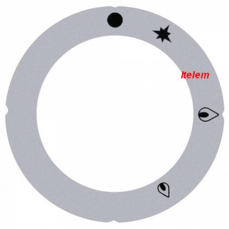 Disque auto-adhésif pour manette robinet gaz fourneau OEM CB