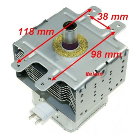 Magnétron four à micro-ondes Indesit 481010608131